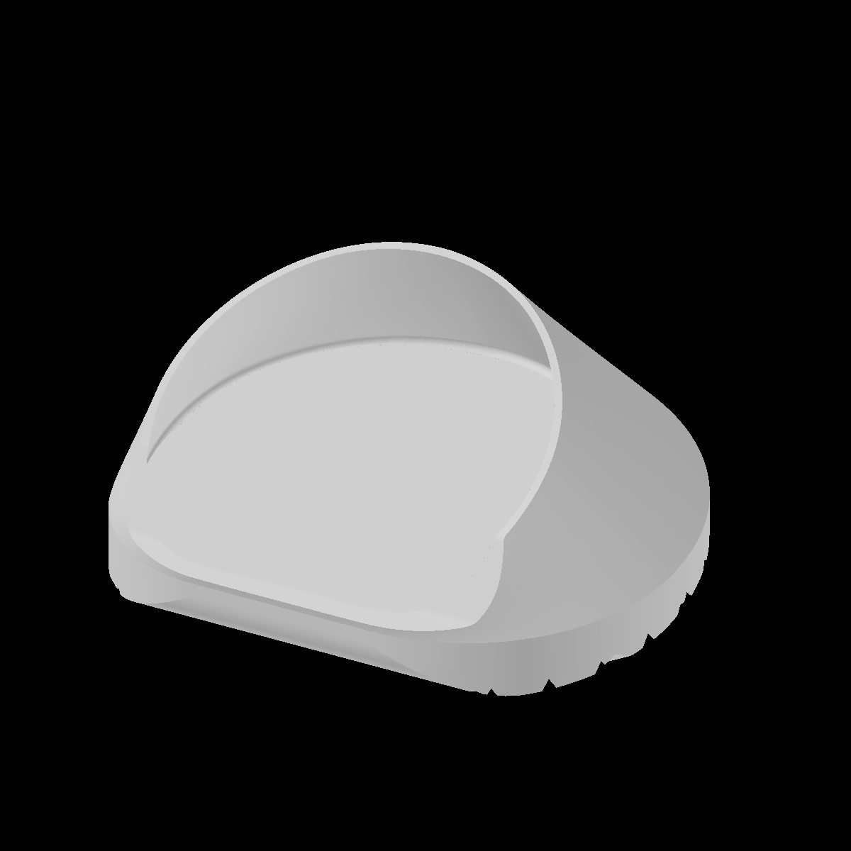 Extension Cuff with low-profile medial or lateral hoof extension
